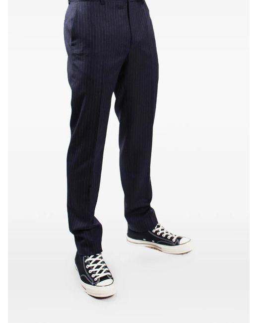 Harmony Blue Peter Striped Trousers for men