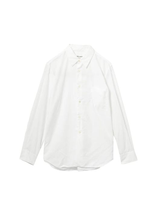 Comme des Garçons White Pocket Shirt