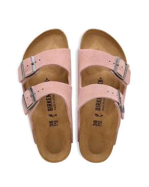Birkenstock Pink Arizona Buckle-Fastening Sandals