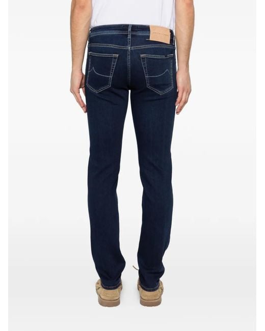 Jacob Cohen Blue Nick Dark Jeans for men