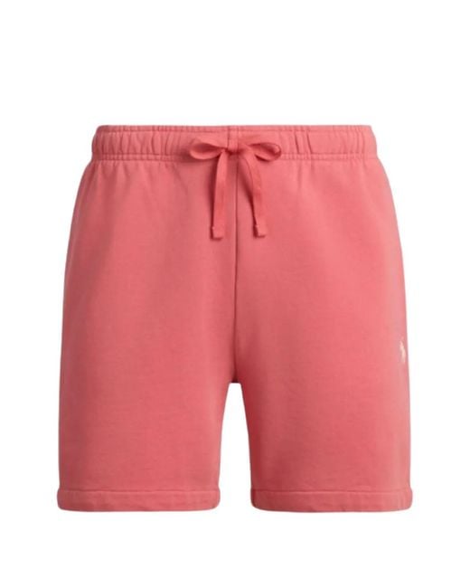 Polo Ralph Lauren Embroidered-Logo Track Shorts for men