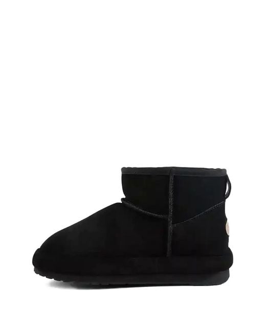 EMU Black Suede Boots