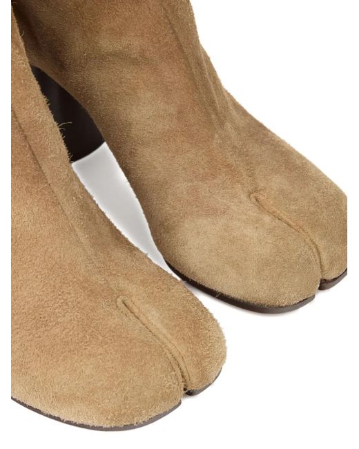 Bottines Tabi En Daim Maison Margiela en coloris Brown