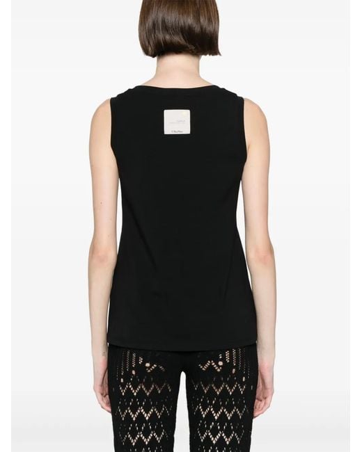 Max Mara Black Erbert Tank Top