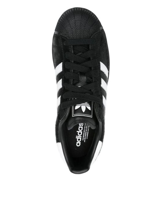 Adidas Black Superstar Ii Sneakers
