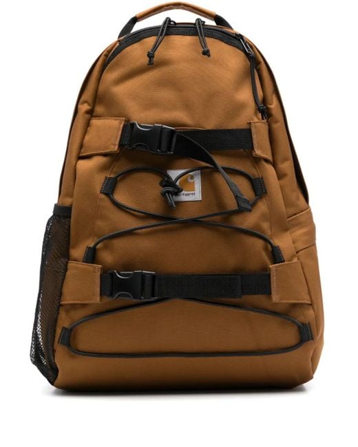 Carhartt Brown "Kickflip" Recycled Polyester Backpack