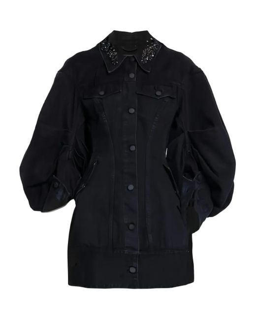 Chaqueta vaquera con detalles Simone Rocha de color Blue