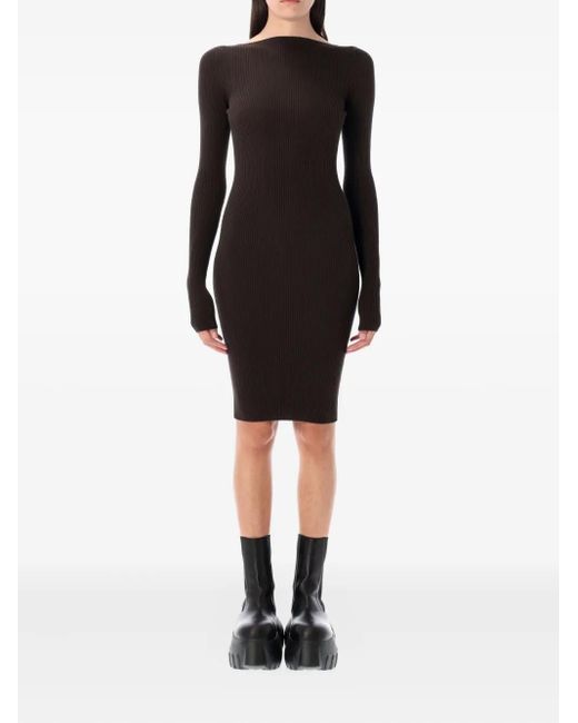 Rick Owens オープンバックドレス Black