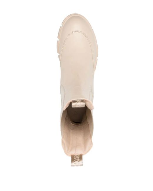 Karl Lagerfeld Natural 50Mm Chunky Chelsea Boots