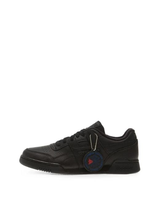 Reebok Black Workout Plus Sneakers