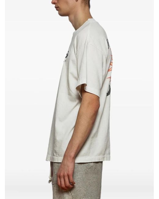 SAINT Mxxxxxx T-Shirt Met Oogprint in het White voor heren