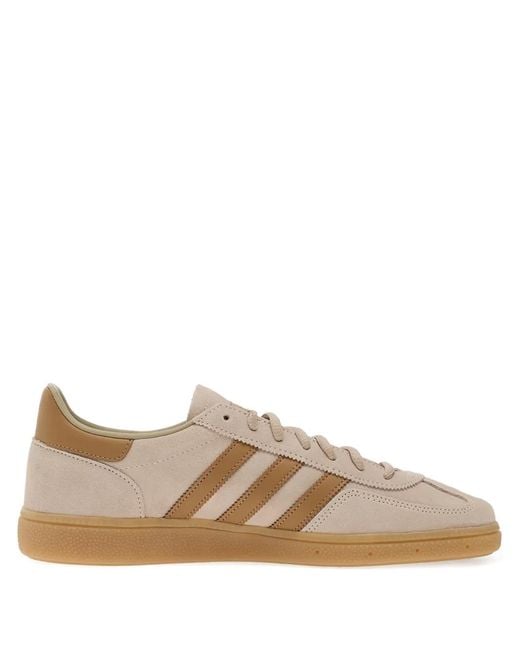 Adidas Brown Handball Spezial Stripes Sneakers for men