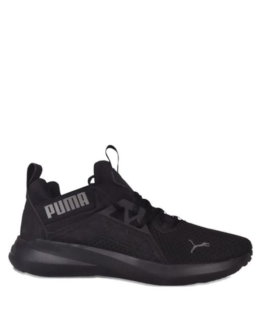 PUMA Black Softride Enzo /Castlerock" Sneakers for men