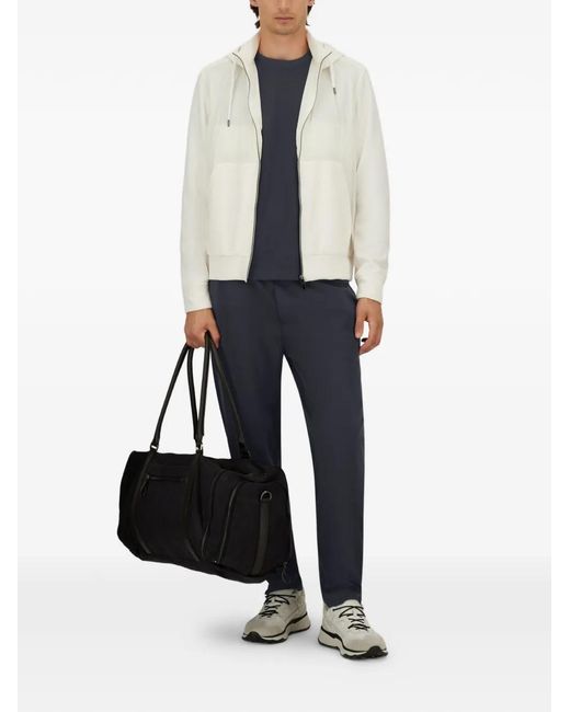 Herno Broek Met Elastische Taille in het Blue voor heren