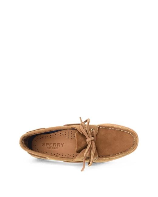 Fortela White Sperry Loafers