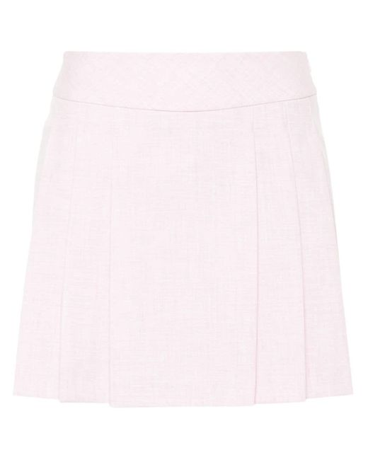 Shorts con plissettatura di Liu Jo in Pink
