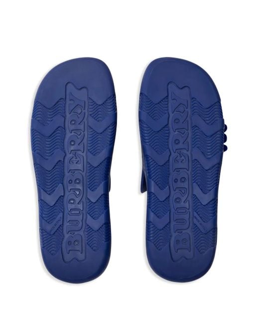 メンズ Burberry Stingray サンダル Blue