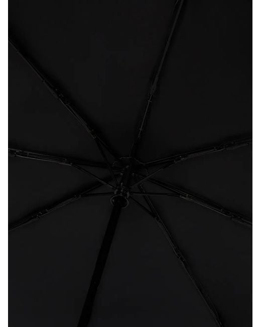 Karl Lagerfeld White K/Ballet Checkered Sketch-Print Umbrella