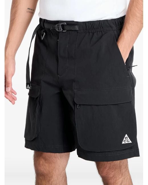 Nike Acg Smith Summit Cargo Shorts in het Black voor heren