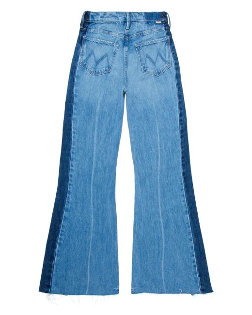 Mother Blue The Tux Sidestepper Jeans