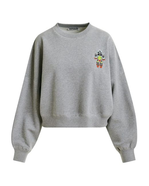 Essentiel Antwerp Gray Ibernatus Sweatshirt