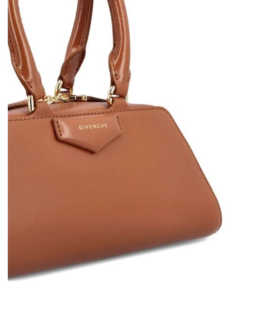 Borsa Mini Antigona di Givenchy in Brown