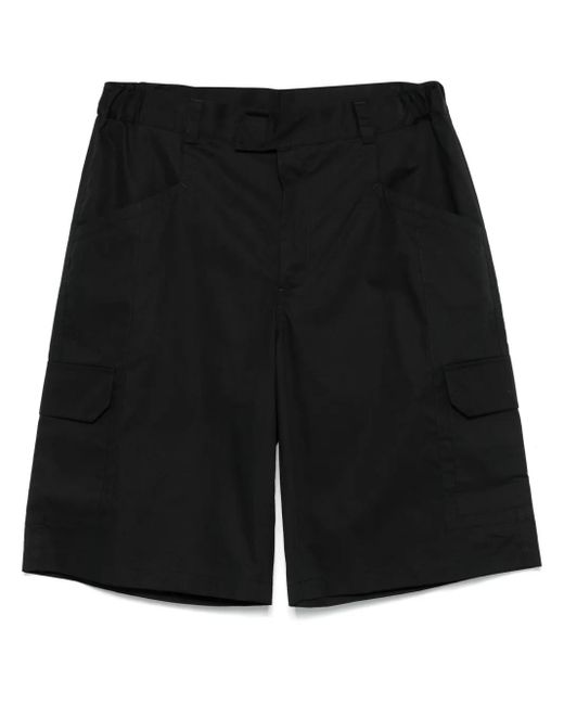 メンズ GR10K ポプリン カーゴショートパンツ Black