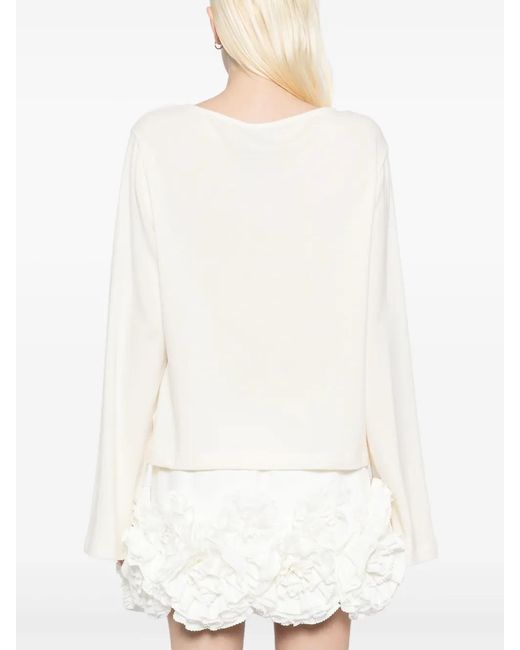 Reformation White Eternity Top
