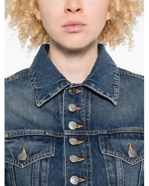 Stella McCartney ボタン デニムジャケット Blue