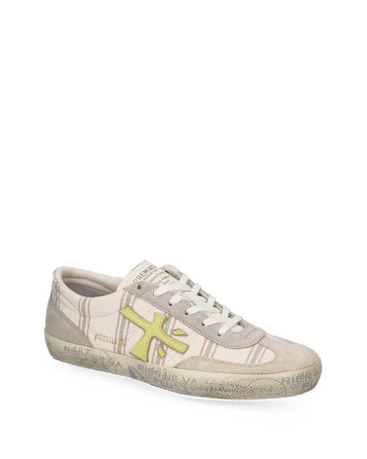 Premiata White Davidd 8096 Sneakers