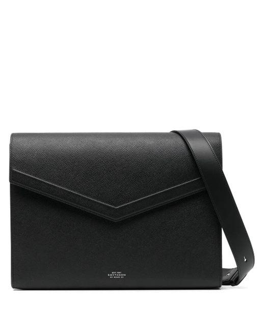 Smythson Portman バッグ Black