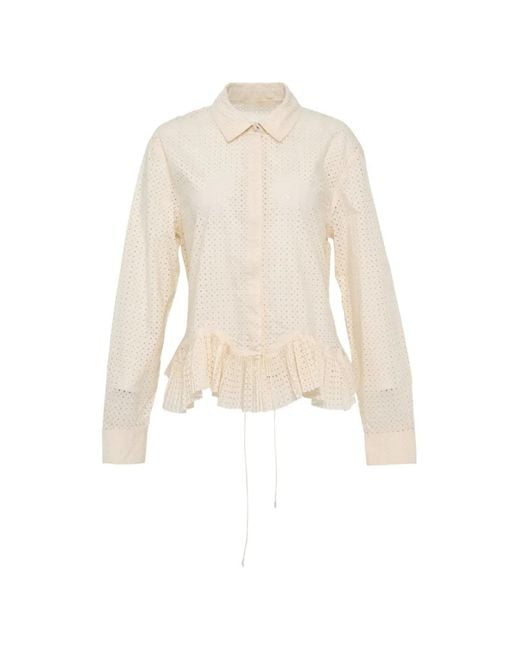 Ulla Johnson White Kelila Shirt