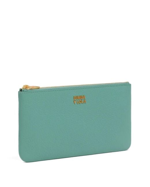 Portafoglio Con Zip di Bimba Y Lola in Green