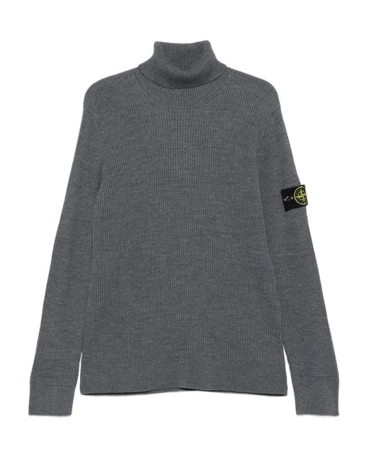 Stone Island Gray Sweater Clothing for men