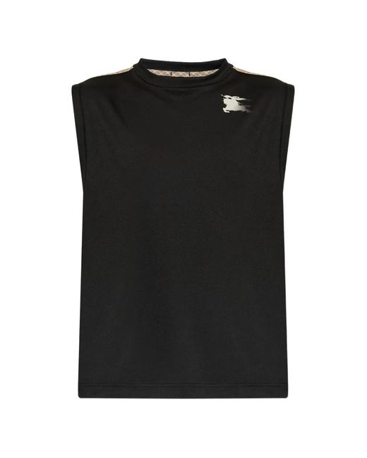 Burberry Black Arlo Sleeveless Vest for men