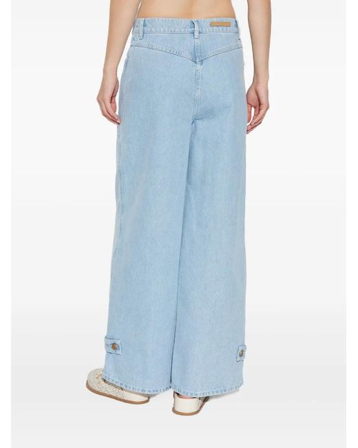 Max Mara Blue Pugnale Jeans