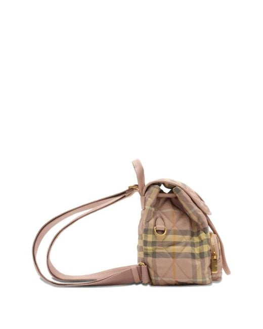 Burberry Natural Mini Backpack