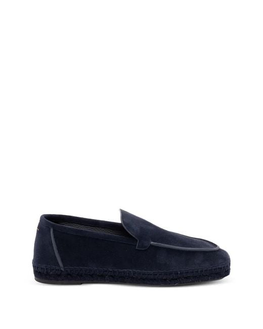 Castaner Blue Leather Espadrilles for men