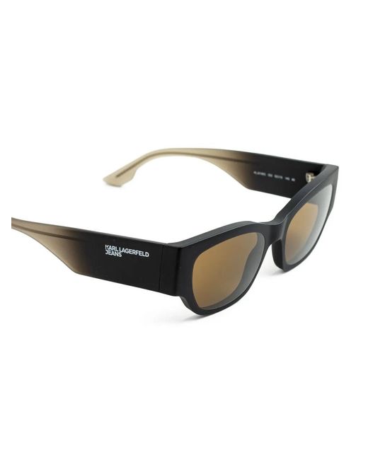 Karl Lagerfeld Natural Square-Frame Sunglasses