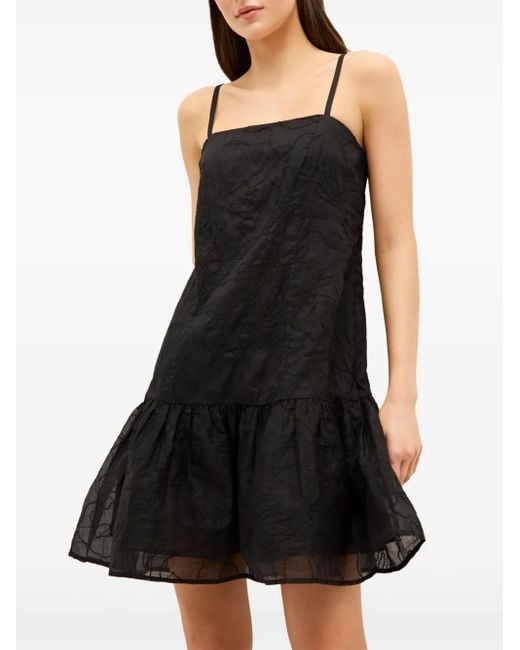 Robe Brodée Anita Marie Oliver en coloris Black