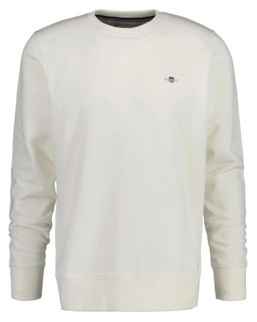 Felpa Shield di Gant in White da Uomo