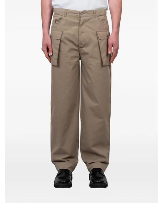 GIMAGUAS Natural Pantalon Cargo À Boutons for men