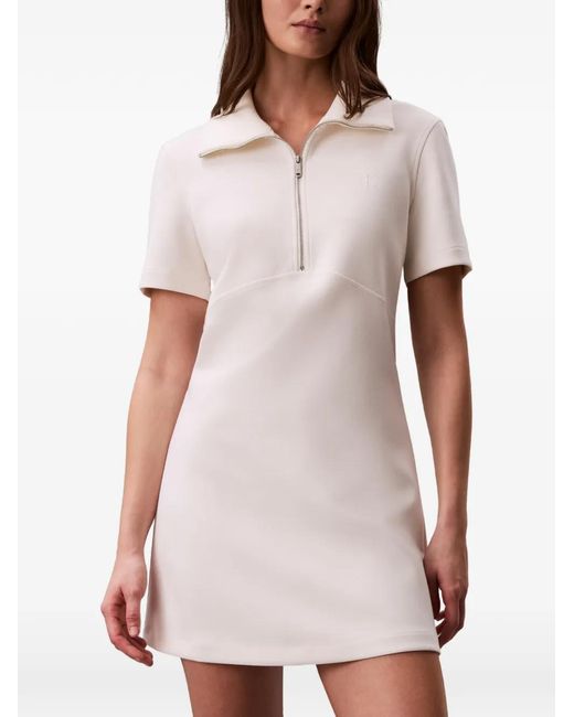 Calvin Klein Pink Short Sleeve Mini Dress