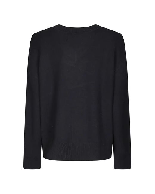 Samsøe & Samsøe Black Salissy V-Neck Sweater
