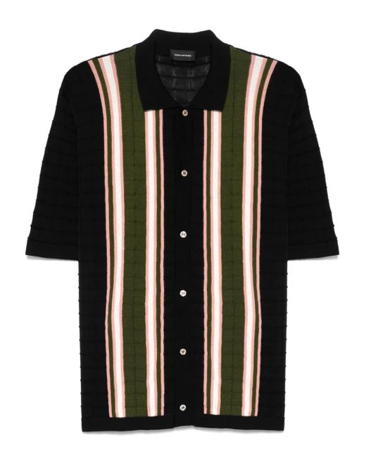 メンズ Tagliatore Harper シャツ Black