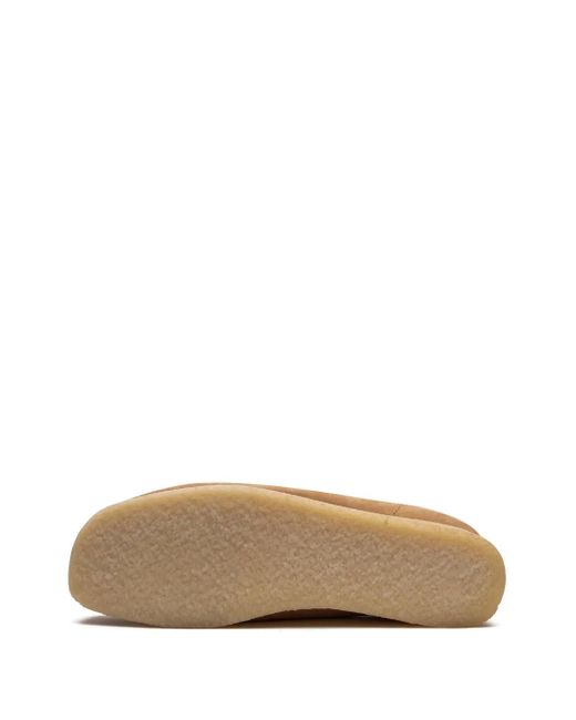 Stringate Wallabee di Clarks in Brown da Uomo