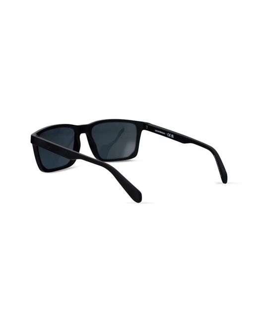 Emporio Armani Black Square-Frame Sunglasses