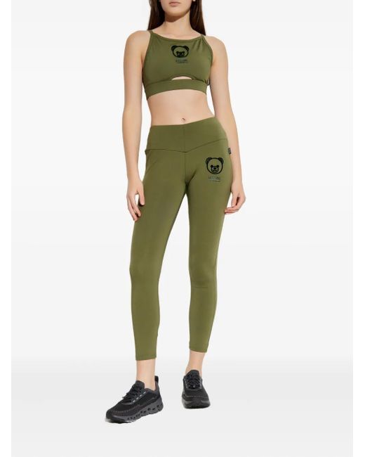 Moschino Teddy Bear Legging in het Green