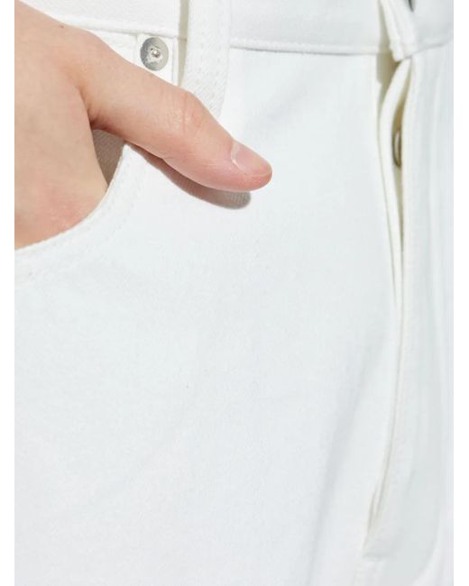 Jil Sander White Bermuda Shorts for men
