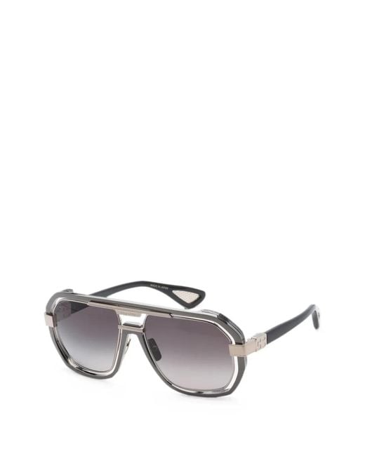 Bugatti Metallic Pilot-Frame Sunglasses